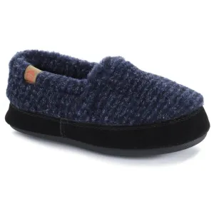 Acorn Kids' Moccasins Slipperss - Blue Check, K10/11 | A10089ACF10-11