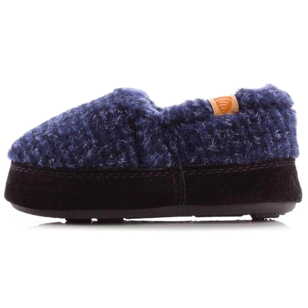 Acorn Kids' Moccasins Slipperss - Blue Check, K10/11 | A10089ACF10-11