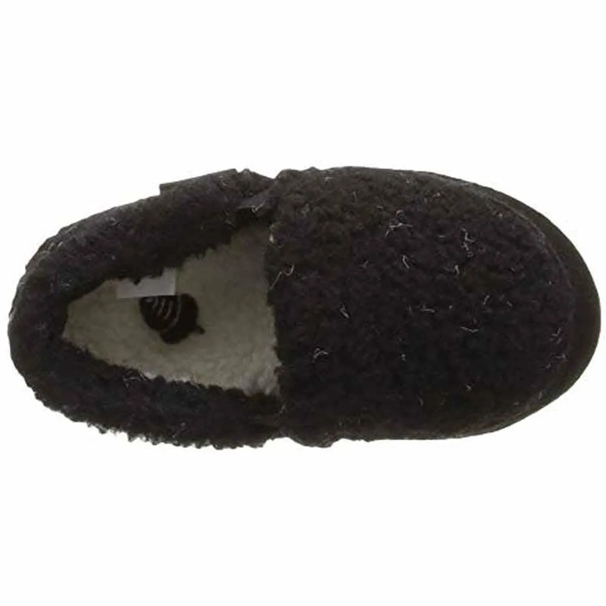 Acorn Kids' Slipperss - Colby Gore Moccasins, Black Berber, K8/9 | A10036ACE8-9