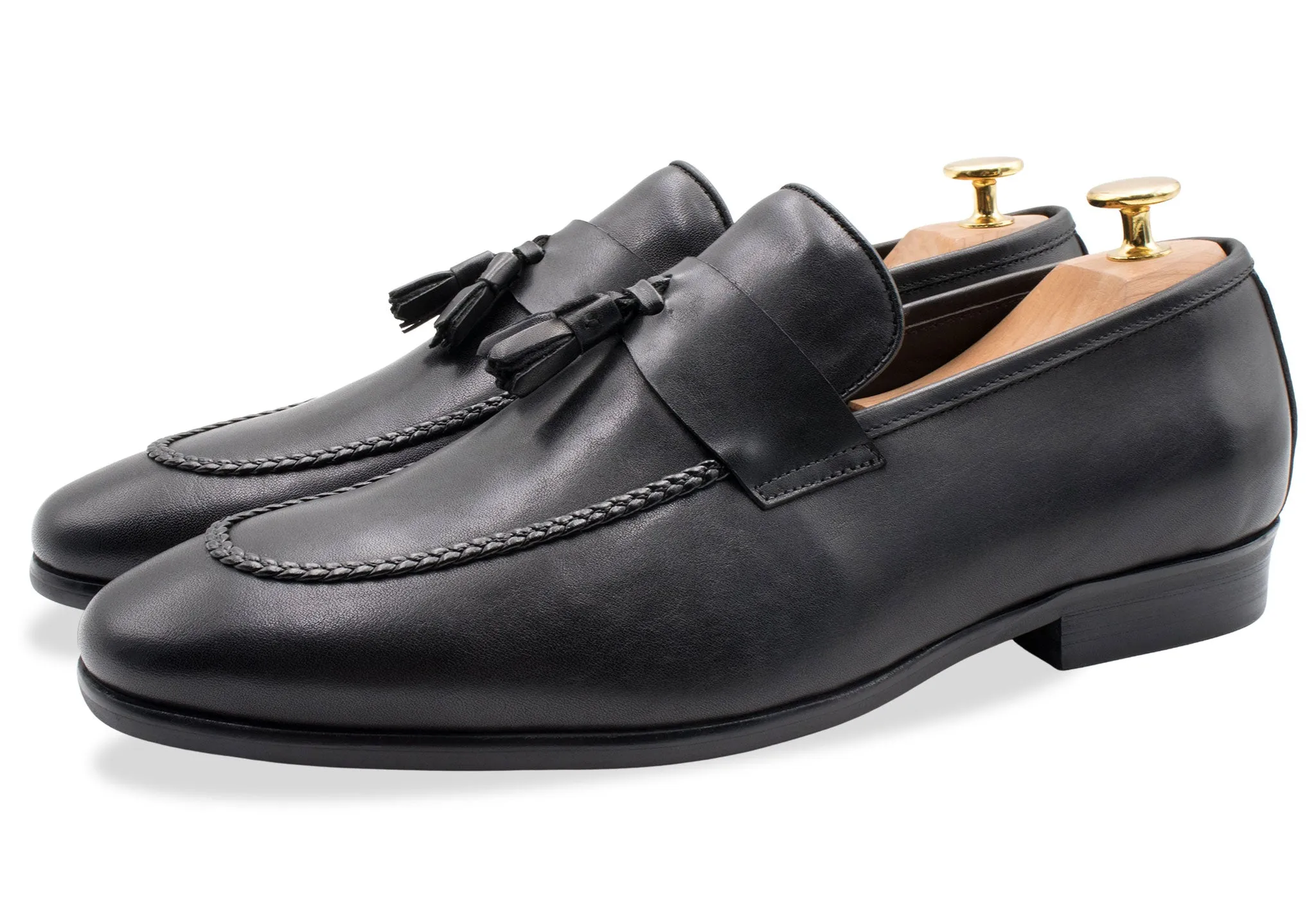 Aguilares Black Tassel Loafer