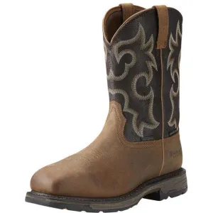 Ariat Men's WorkHog 11" Wide Sqr Comp Toe WP 400G Western Work Boot - 10018555