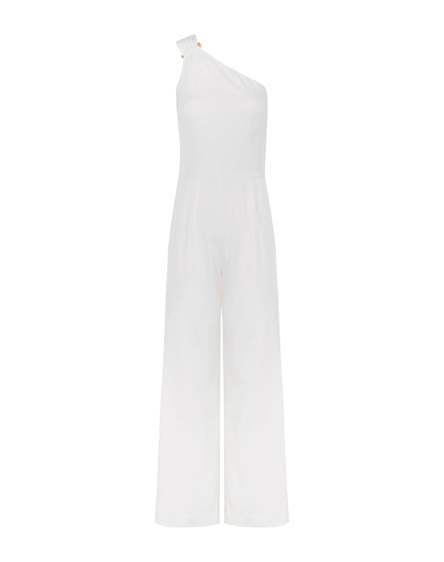 Avery Detail Jumpsuit - Off White