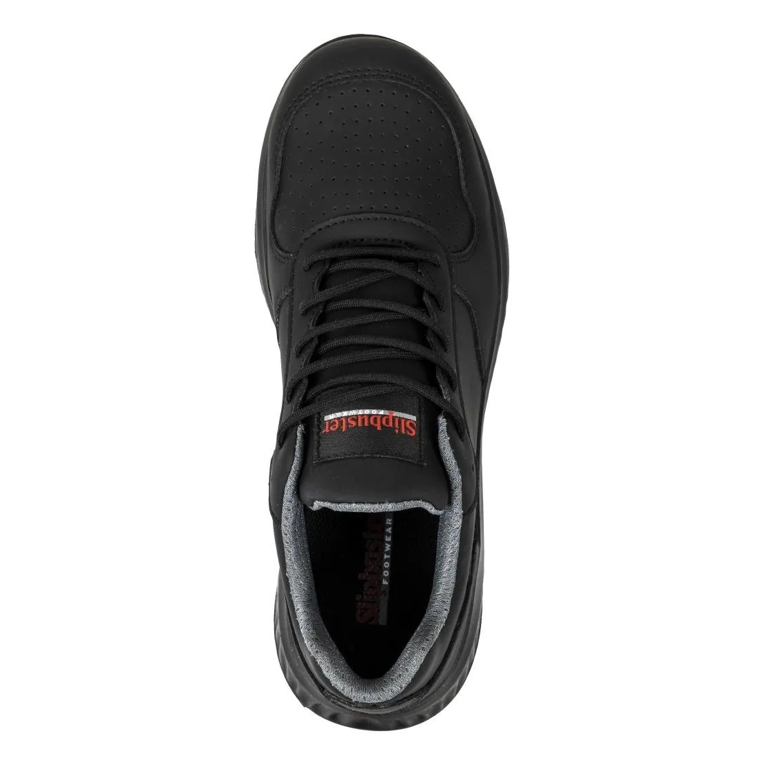 BA063-44 Slipbuster Recycled Microfibre Trainers Matte Black 44