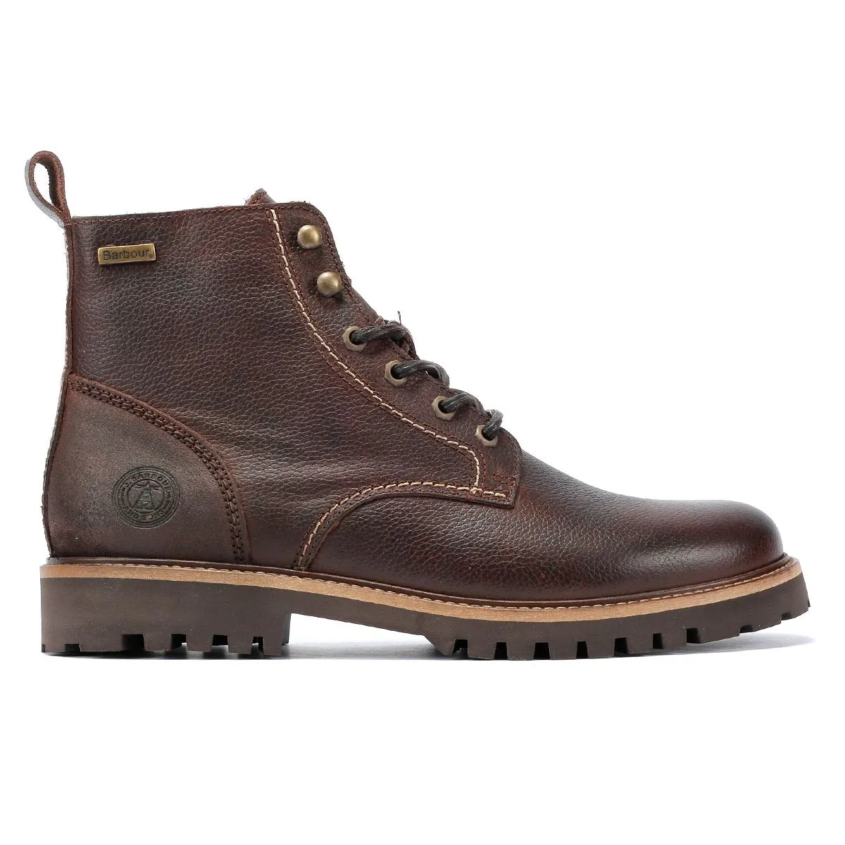 Barbour Foggy Leather Men's Brown Boots