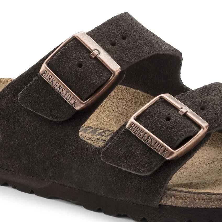 Birkenstock Women's Arizona Suede Leather (Mocha)