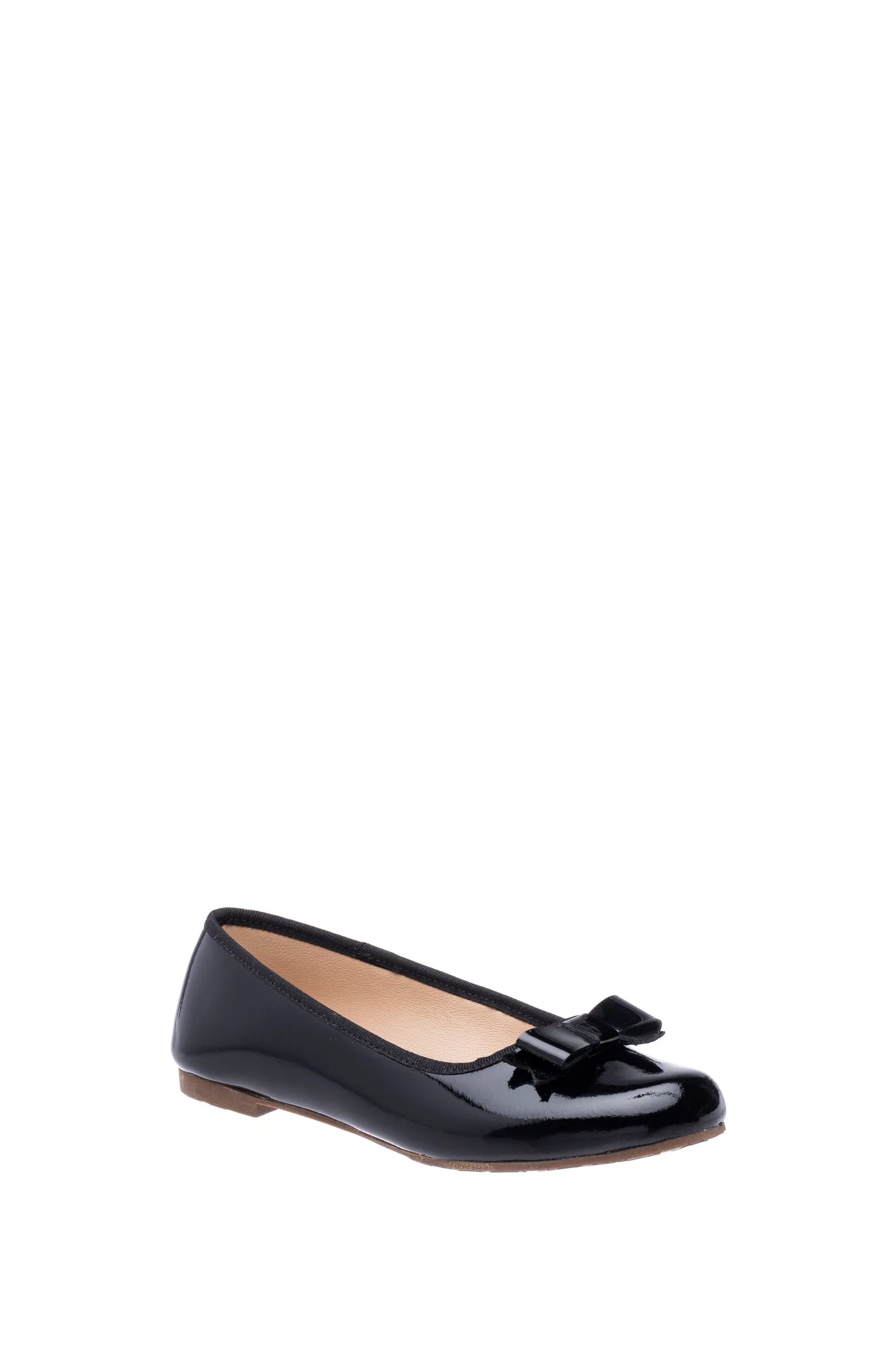 Camille Flats Ptn Black