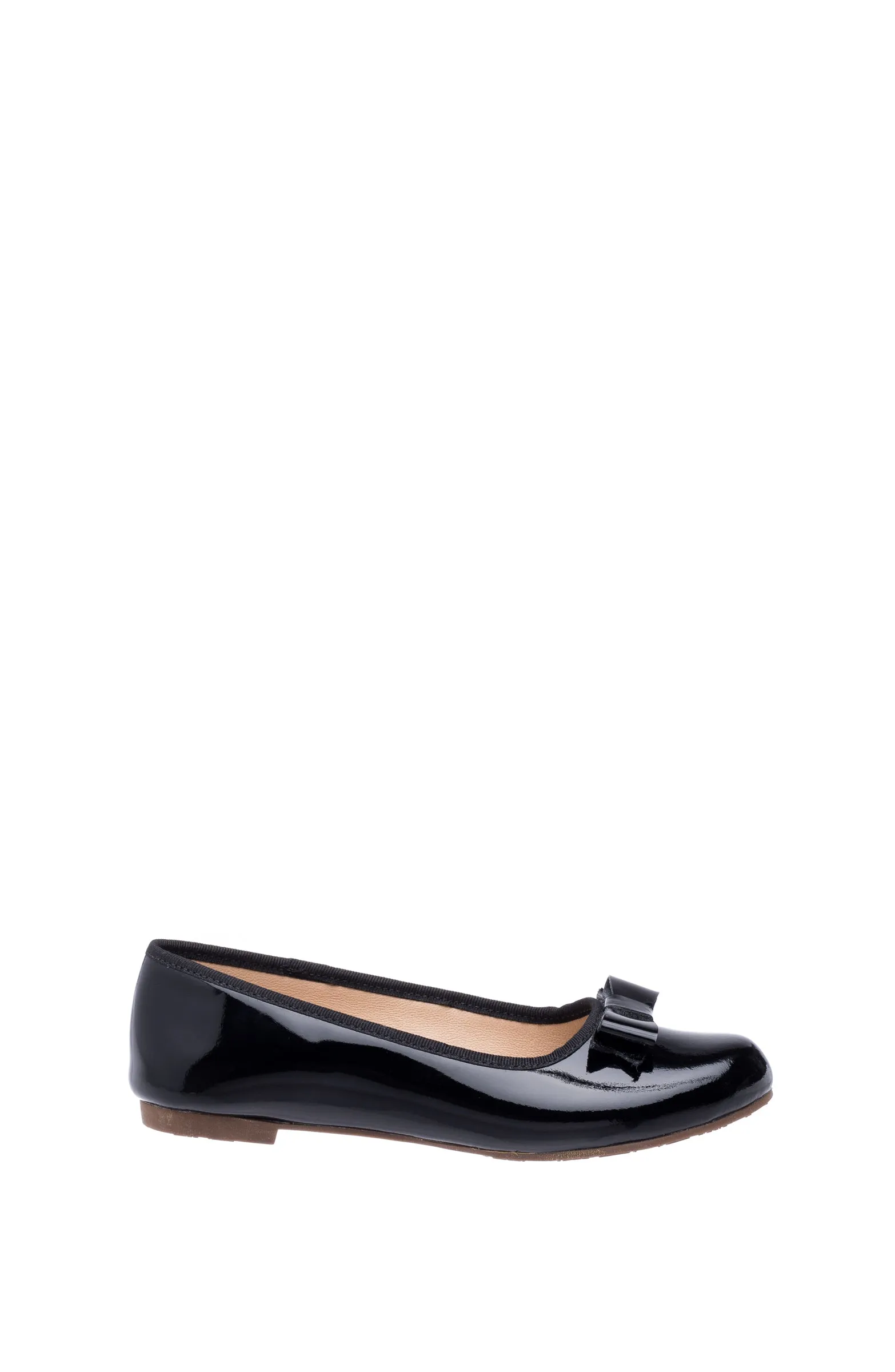 Camille Flats Ptn Black