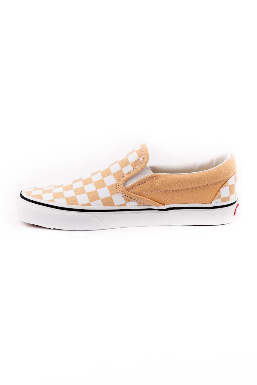 Checkerboard Slip On Vans