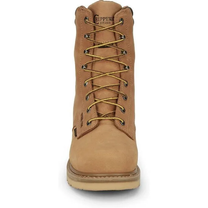 Chippewa Men's Northbound 8" WP Steel Toe 400G Work Boot -Wheat- NC2504