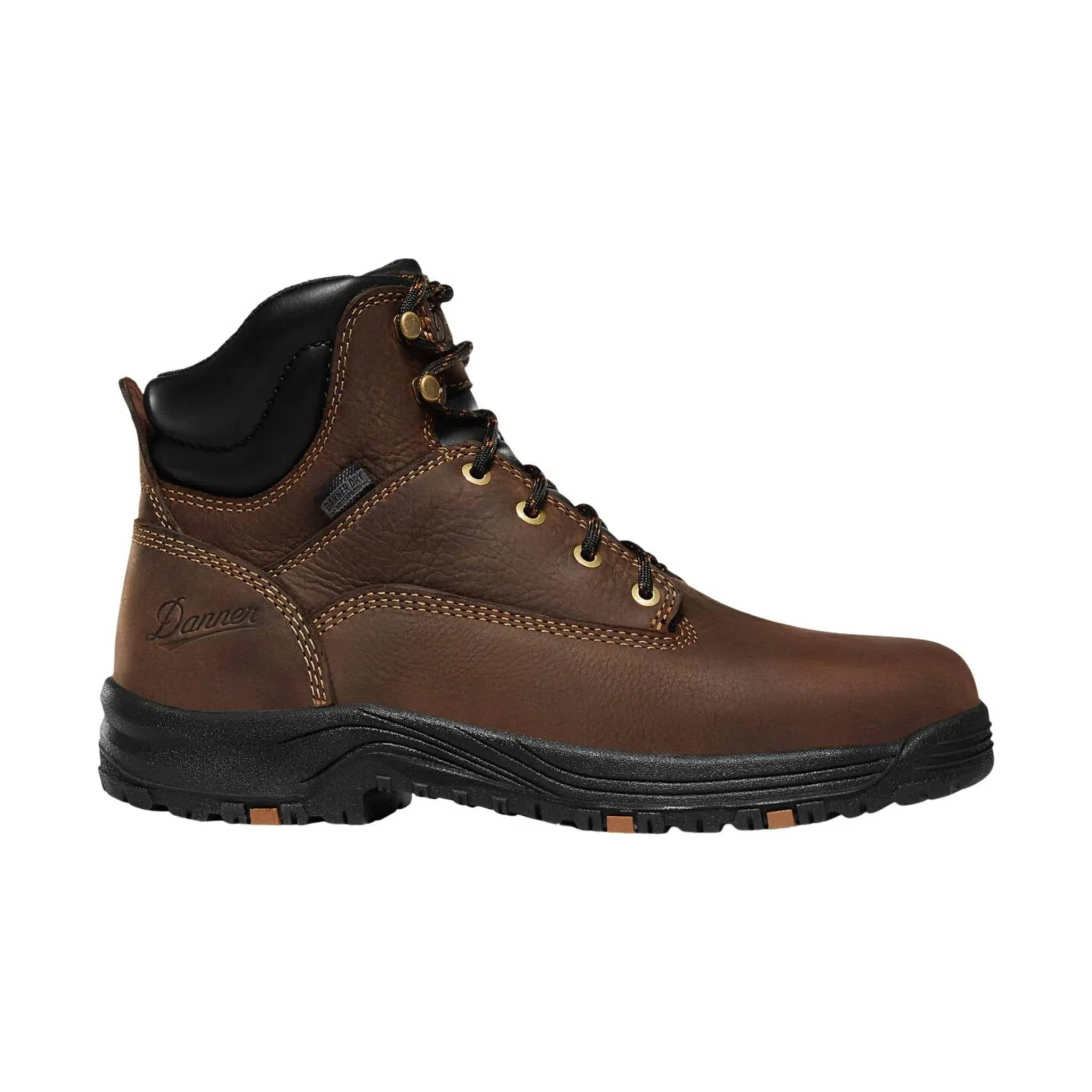 Danner Women's Caliper 5 Inch Aluminum Toe Work Boot - Brown Leather