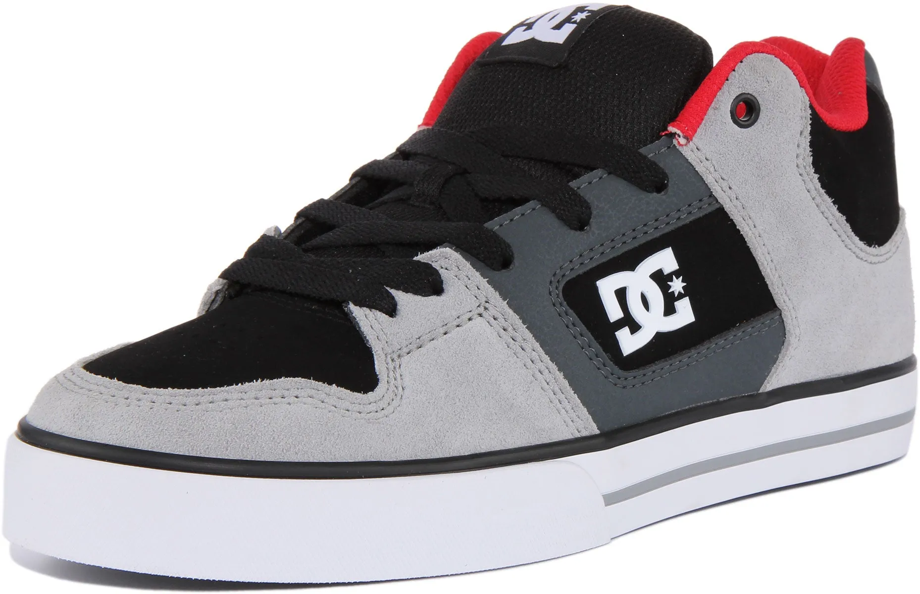 Dc Shoes Pure Mid In Grey For Men