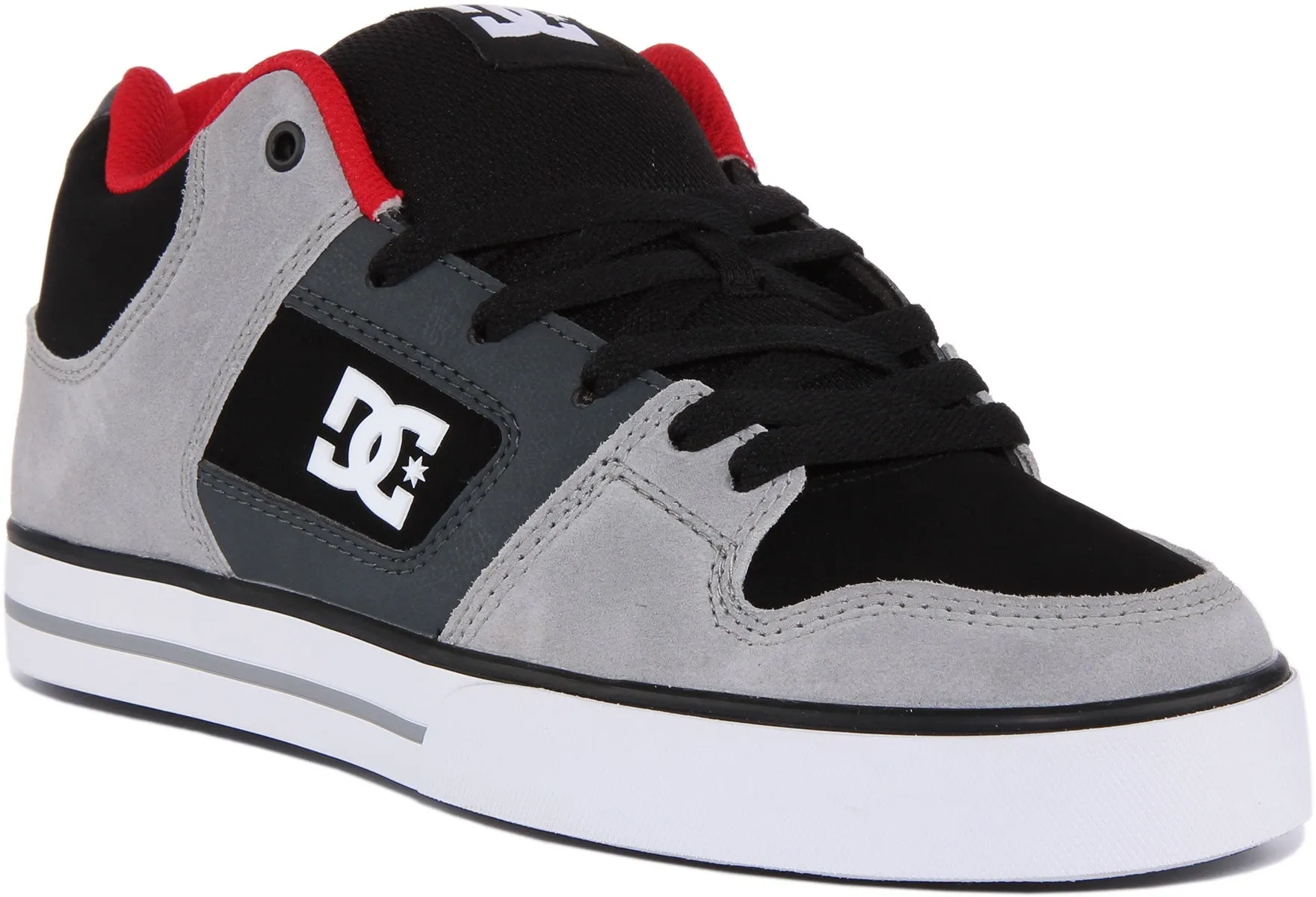 Dc Shoes Pure Mid In Grey For Men