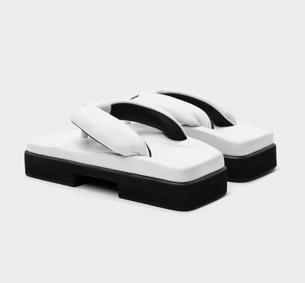 GETA DOUBLE WHITE