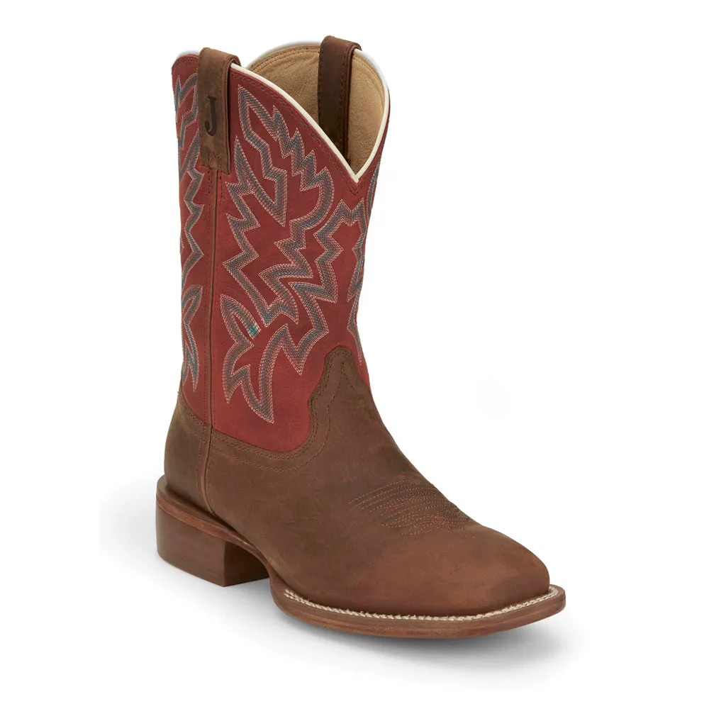 Jackpot 11" Wide Square Toe Cowboy Boots