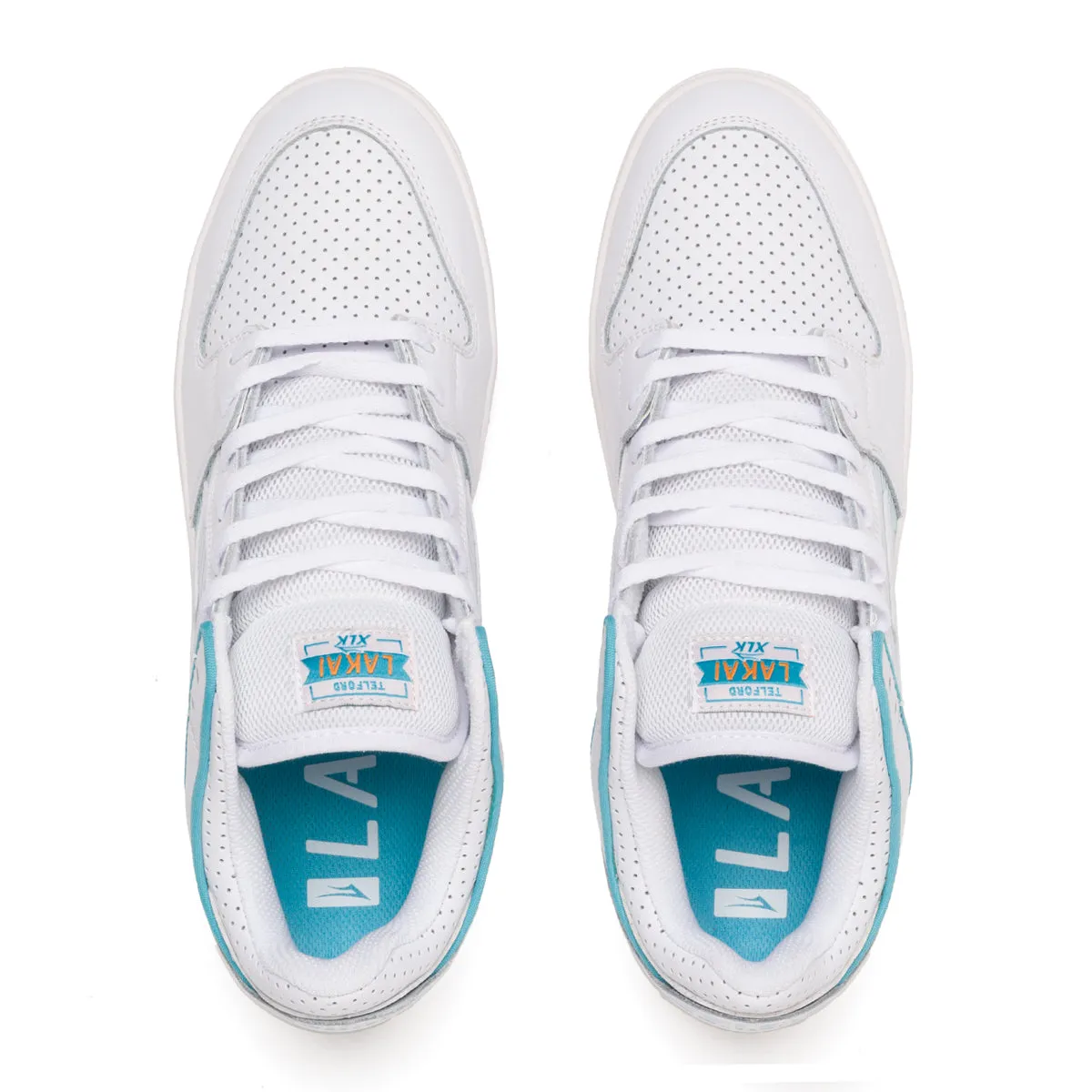 Lakai Shoes Telford Low - Blue/White Leather