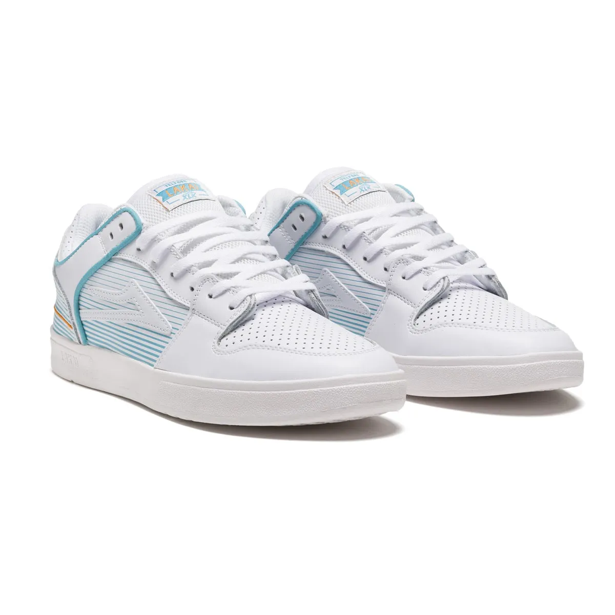 Lakai Shoes Telford Low - Blue/White Leather