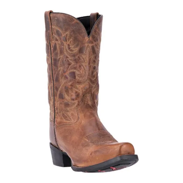 Laredo Mens Bryce Tan Distressed Boots Style 68442