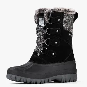 MARYJANE Women’s Waterproof Snow Hiking Boots