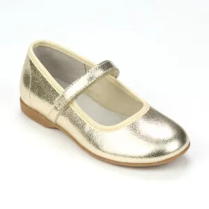 Maura Toddler Girls Flat With Piping