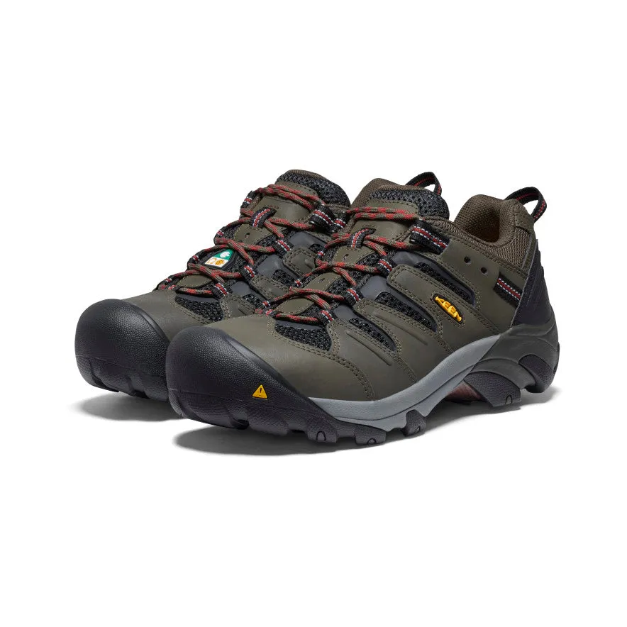 Men's CSA Lansing (Steel Toe)  |  Black Olive/Burnt Henna