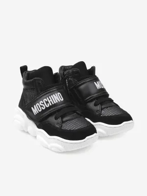 Moschino Kids Trainers - Leather & Mesh Trainers