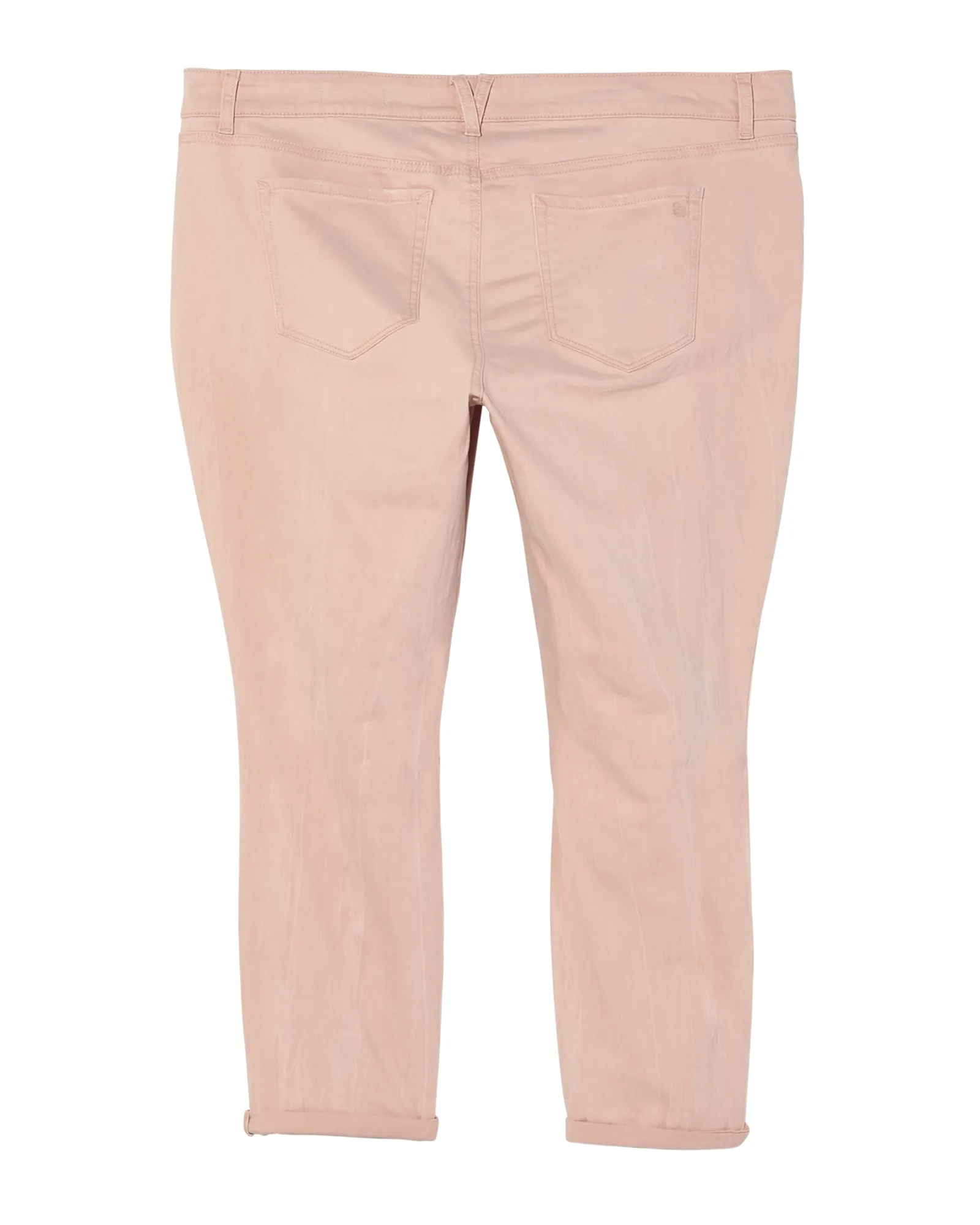 Naomi Rolled Color Skinny Jean | Mauve