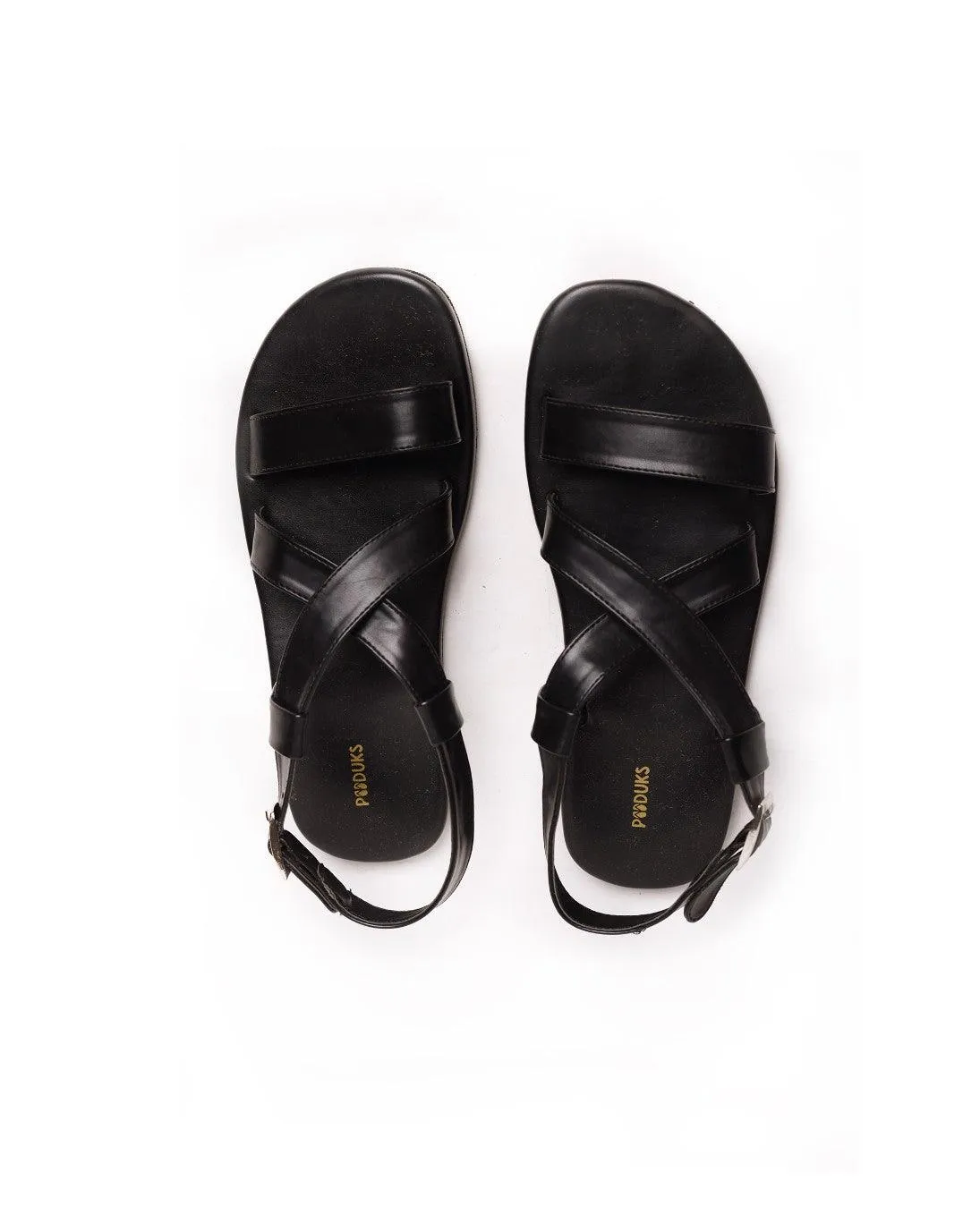 Paaduks Calor Crossover Vegan Leather Sandals for Men