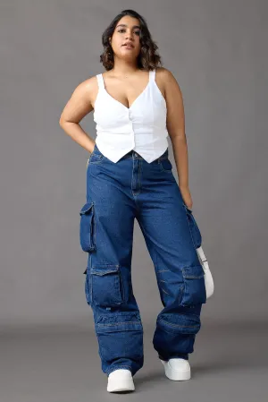 Pocket Power Curvy Cargo Pants