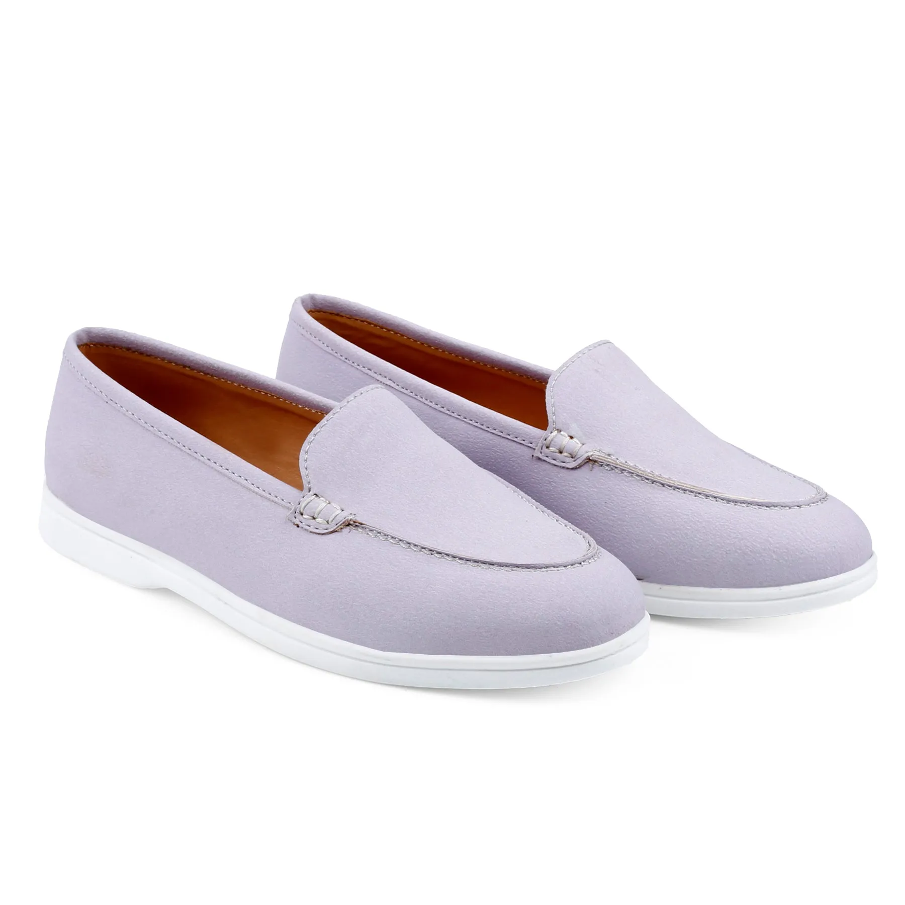 Premium Vegan Suede Slip-ons for Women