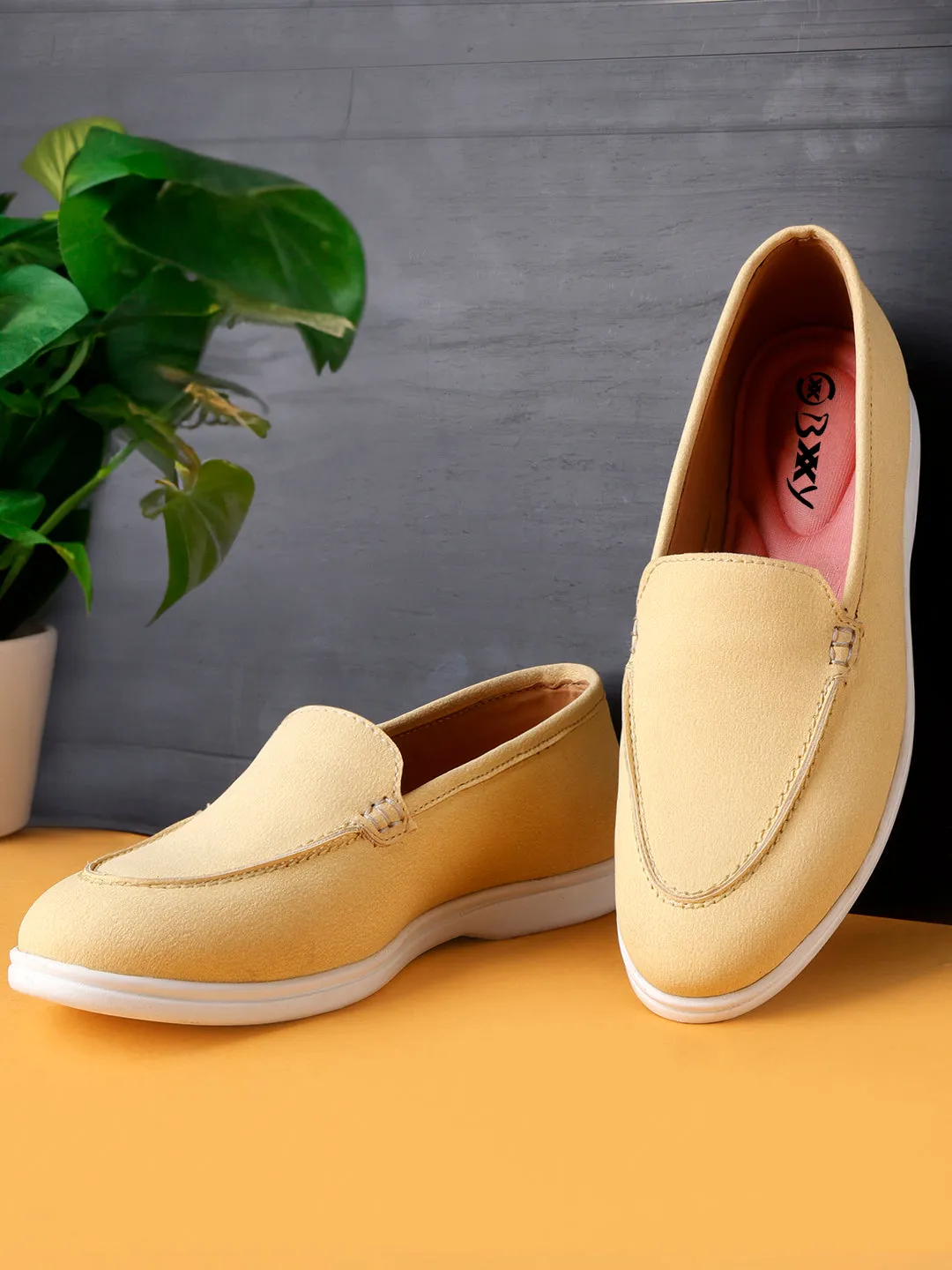 Premium Vegan Suede Slip-ons for Women