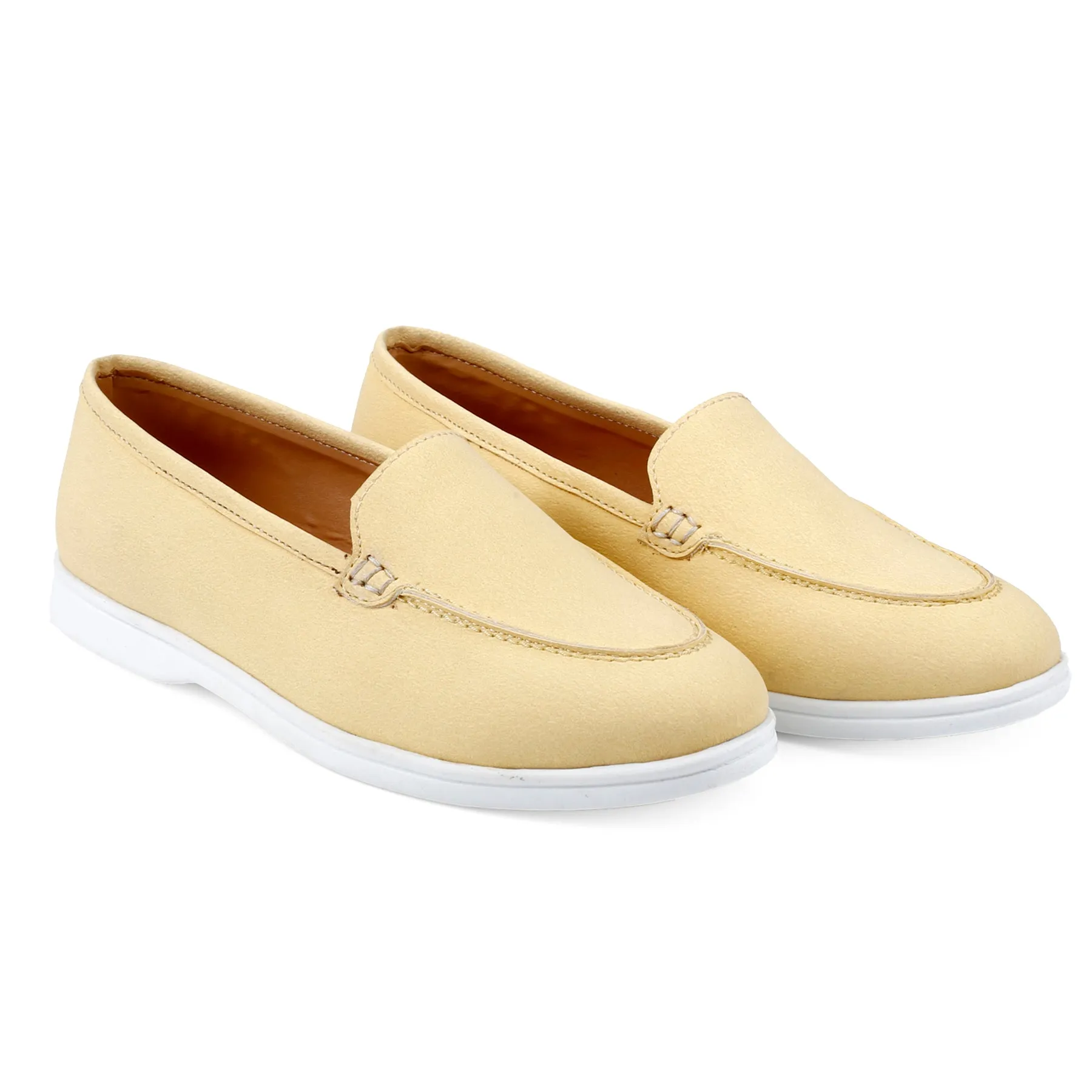 Premium Vegan Suede Slip-ons for Women