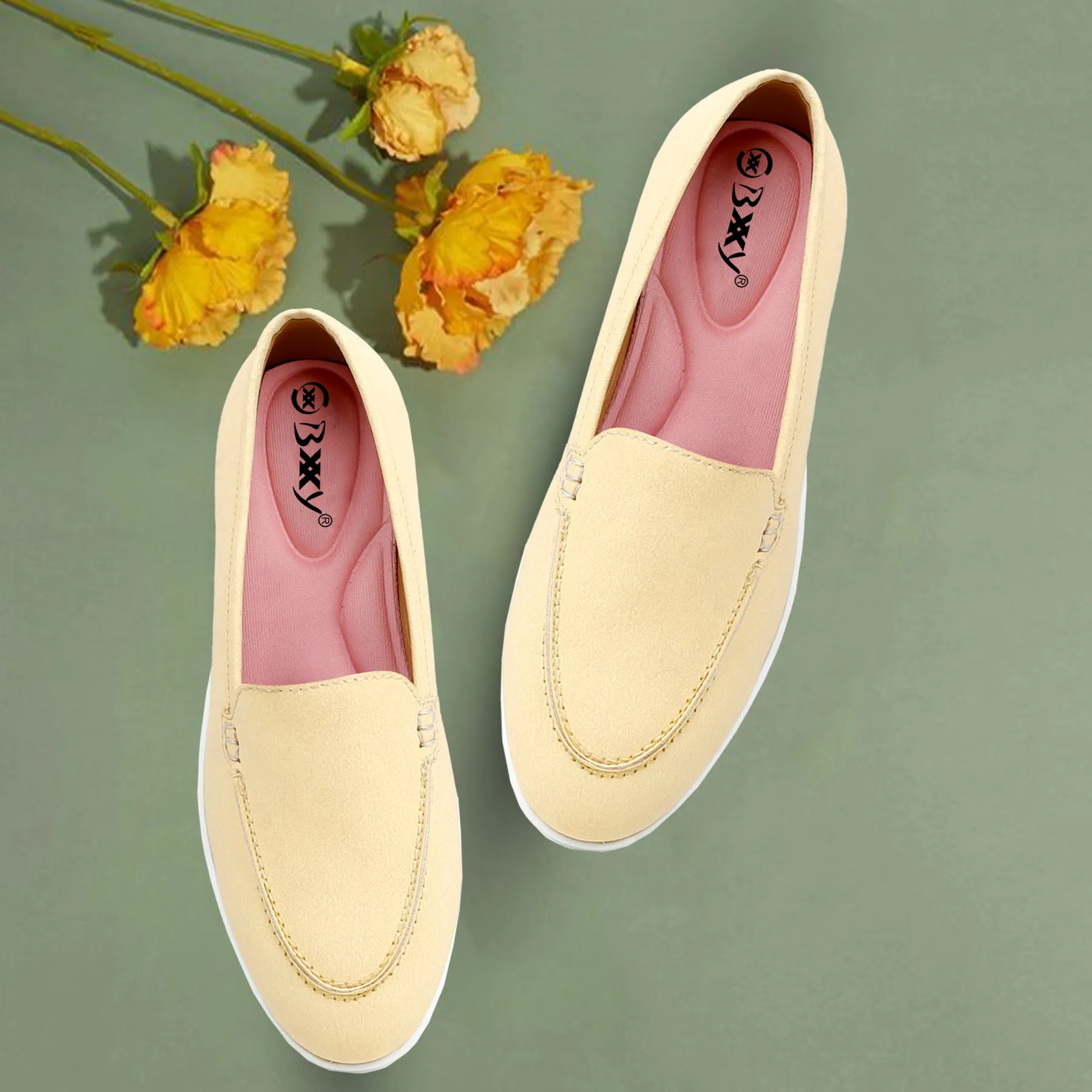 Premium Vegan Suede Slip-ons for Women