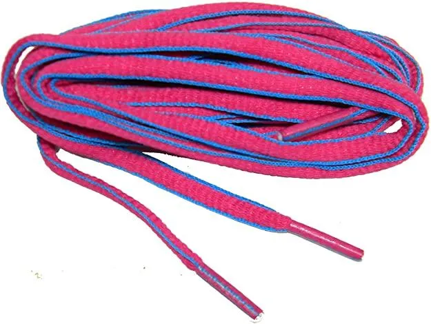 Shoe Laces Flat Pairs Coloured