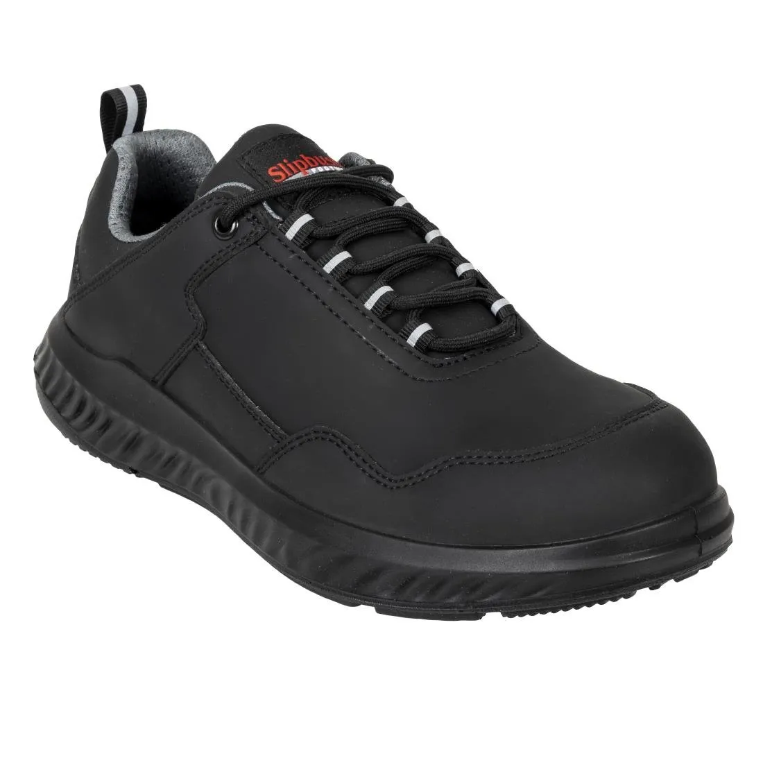 Slipbuster Microfibre Safety Trainer Matte Black 41 - BA064-41