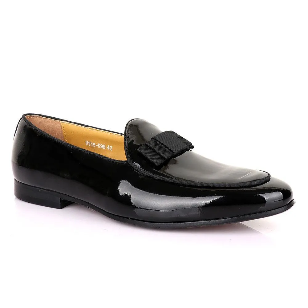 Terry Taylors Glossy Black Formal Leather Shoe