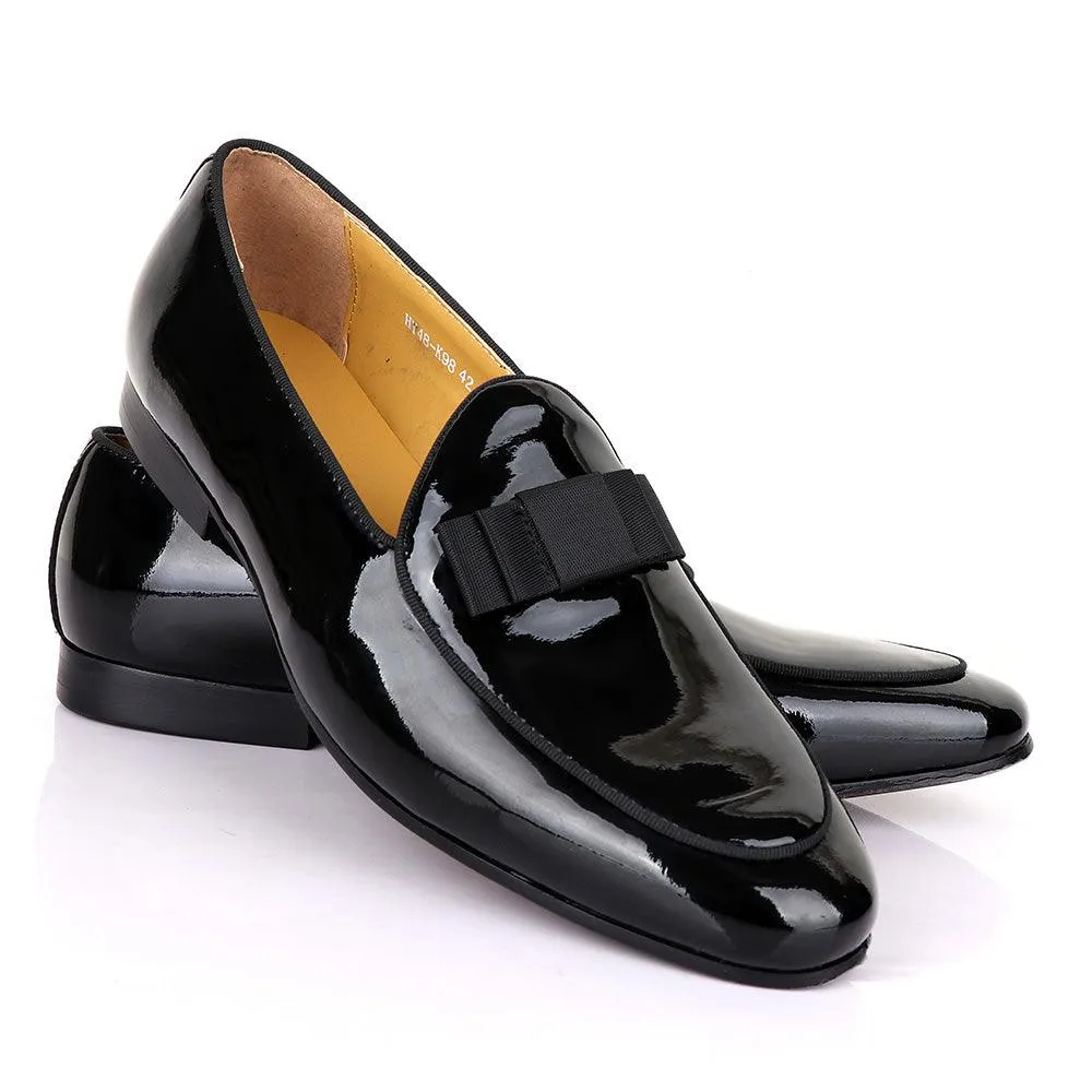 Terry Taylors Glossy Black Formal Leather Shoe