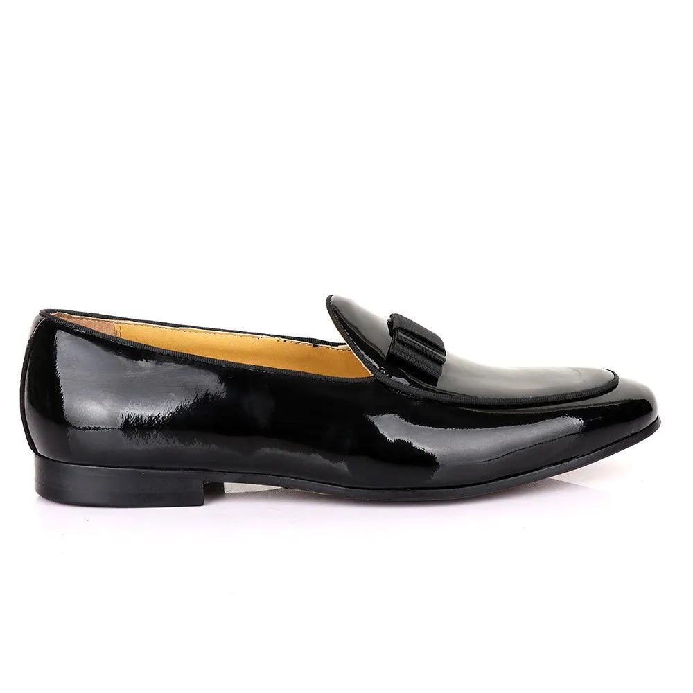 Terry Taylors Glossy Black Formal Leather Shoe