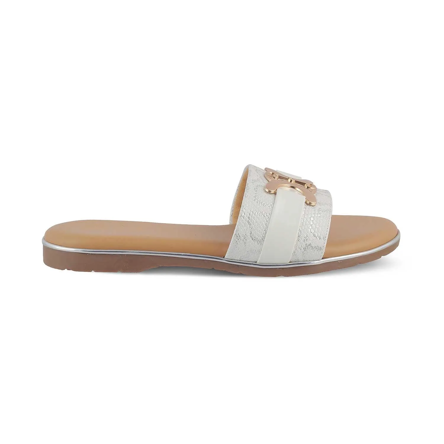 The Joy White Women's Casual Flats Tresmode