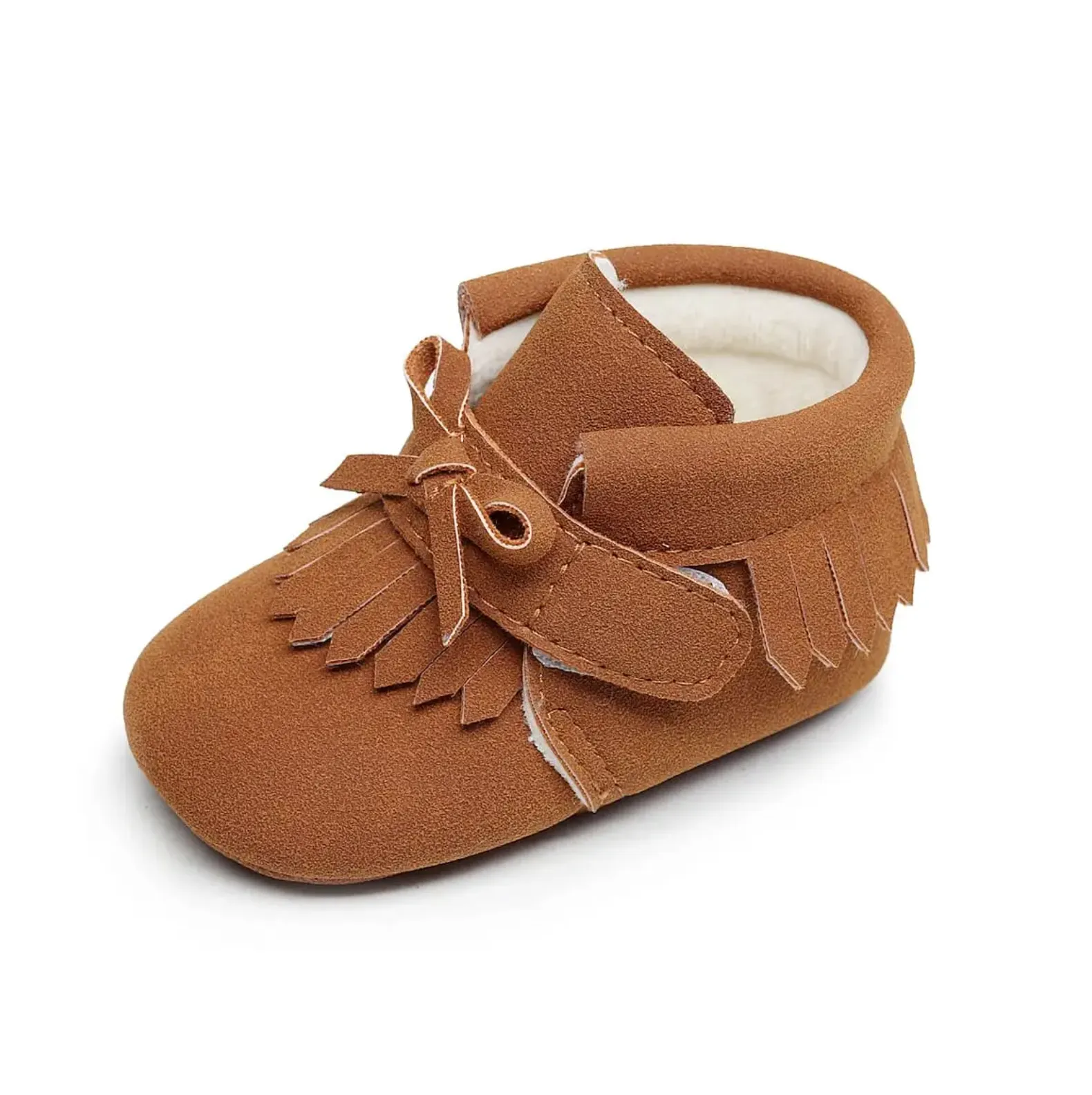 The Little Adventurer Collection Moccasins | Brown Color