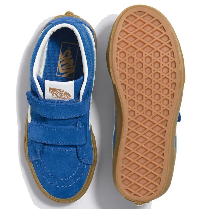 Vans Kids Youths Sk8 Mid Reissue Corduroy Pop Blue