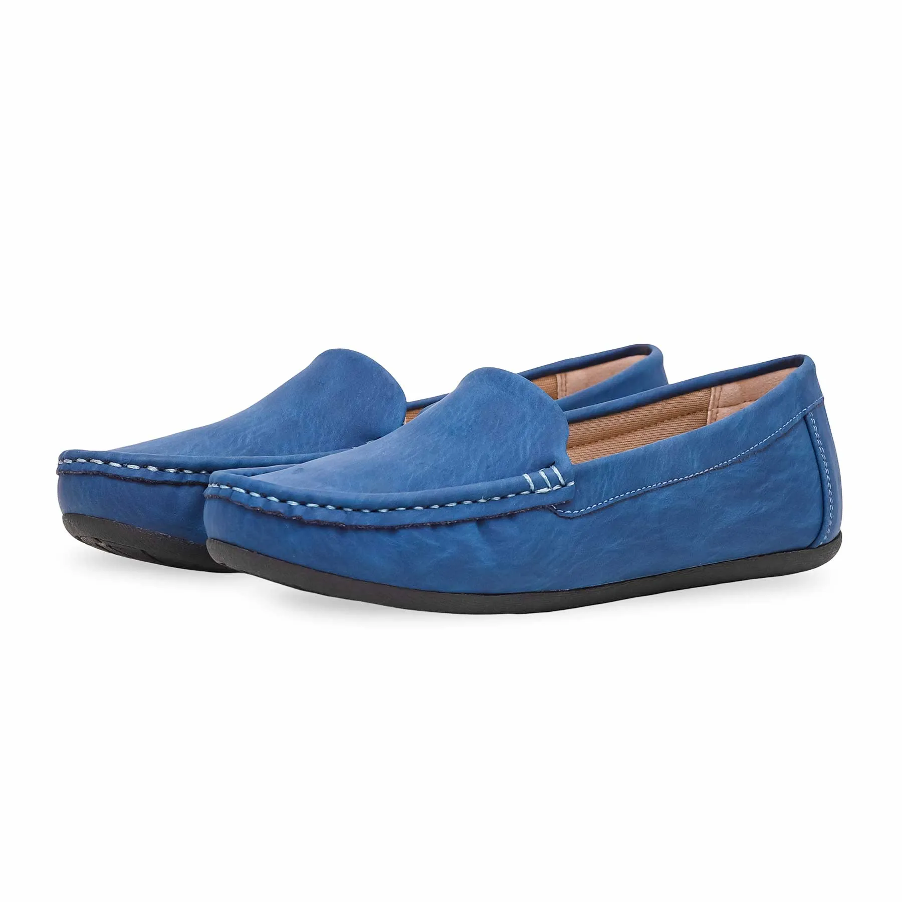 Women's Blue Moccasin WN4409