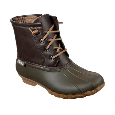 WOMEN'S SKECHERS POND - WASHED OUT DUCK BOOTS 44379 OLBR